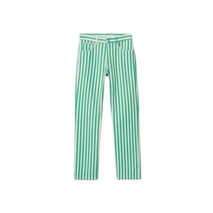 MANGO Jeans verde / alb denim imagine