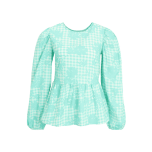 Dorothy Perkins Tall Bluză verde jad / alb imagine