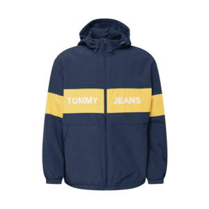 Tommy Jeans Geacă de primăvară-toamnă bleumarin / galben / alb imagine