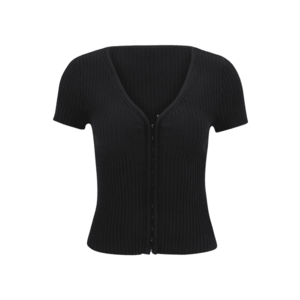 Abercrombie & Fitch Geacă tricotată 'CARDI' negru imagine