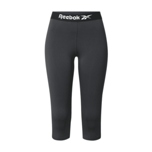 Reebok Sport Pantaloni sport negru / alb imagine