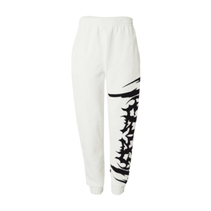 VIERVIER Pantaloni 'Malia' negru / alb murdar imagine