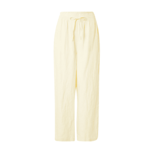Gina Tricot Pantaloni 'Disa' galben pastel imagine