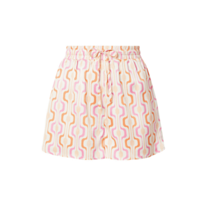 Cotton On Body Pantaloni de pijama galben / portocaliu piersică / roz deschis / alb imagine