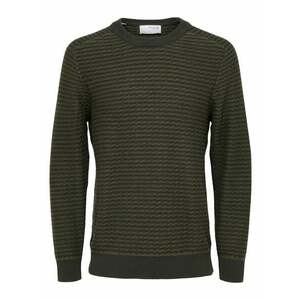 SELECTED HOMME Pulover 'Coin' verde închis imagine