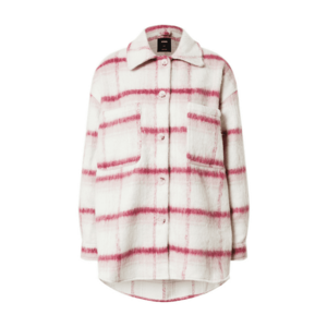 Cotton On Geacă de primăvară-toamnă roz / roz pitaya / alb imagine