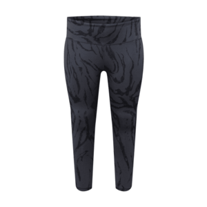 ADIDAS PERFORMANCE Pantaloni sport gri metalic / negru imagine