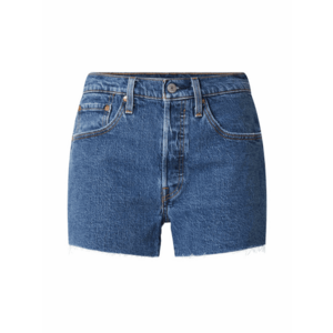 LEVI'S Jeans '501® ORIGINAL SHORT MED INDIGO - FLAT FINISH' albastru denim imagine