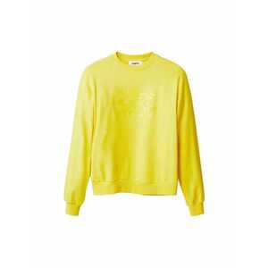 Desigual Bluză de molton 'MAMBO' galben citron imagine