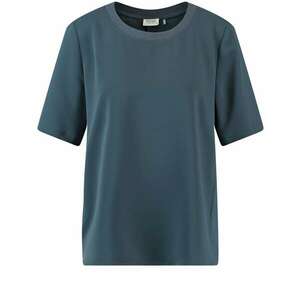 GERRY WEBER Bluză verde petrol / alb imagine