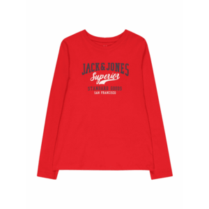 Jack & Jones Junior Tricou albastru / roșu / alb imagine