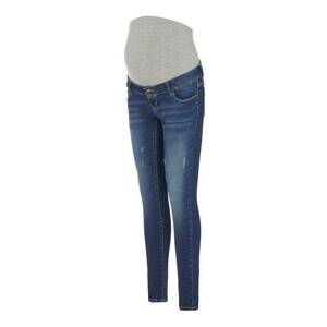 MAMALICIOUS Jeans 'Emma' albastru închis / gri amestecat imagine