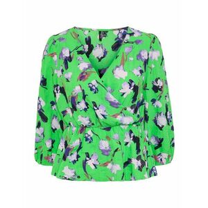 VERO MODA Bluză 'Anja Salina' verde / lila / roz / alb imagine