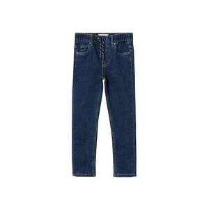 MANGO KIDS Jeans 'Comfy' albastru închis / maro imagine