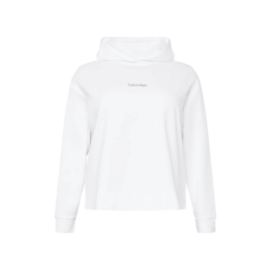 Calvin Klein Curve Bluză de molton negru / alb murdar imagine