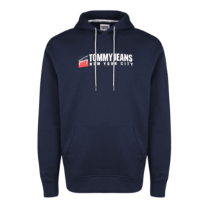 Tommy Jeans Plus Bluză de molton bleumarin / roșu / alb imagine