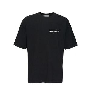 Multiply Apparel Tricou negru / alb imagine