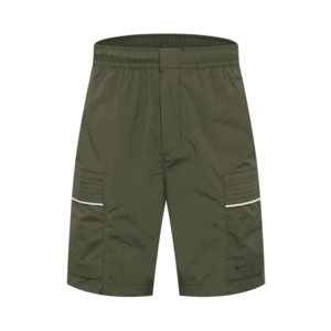 Nike Sportswear Pantaloni verde închis / alb imagine