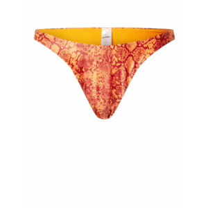 WEEKDAY Slip costum de baie portocaliu / roșu imagine