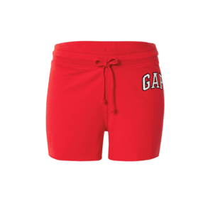 GAP Pantaloni roșu / negru / alb imagine