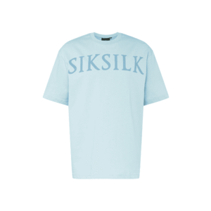 SikSilk Tricou albastru fumuriu / albastru deschis imagine