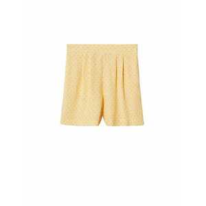 MANGO Pantaloni cutați 'AMELIA' galben / mauve imagine