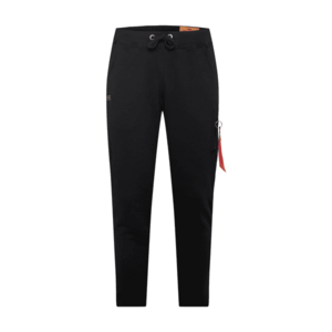ALPHA INDUSTRIES Pantaloni cu buzunare roșu / negru / alb imagine
