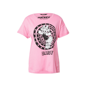 PRINCESS GOES HOLLYWOOD Tricou 'Daisy' roz eozină / negru / alb imagine