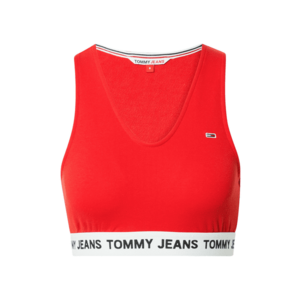 Tommy Jeans Top bleumarin / roșu / alb imagine