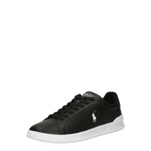 Polo Ralph Lauren Sneaker low 'HRT CT II-SNEAKERS-HIGH TOP LA' negru / alb imagine