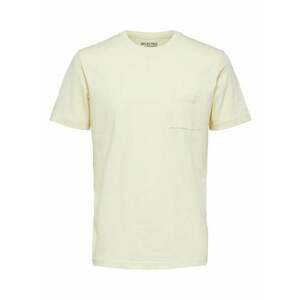 SELECTED HOMME Tricou 'Ted' galben pastel imagine