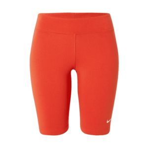 Nike Sportswear Leggings roșu orange / alb imagine