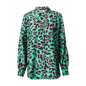 VERO MODA Bluză 'ANEA' verde / roz / negru imagine