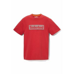 TIMBERLAND Tricou gri / roșu imagine