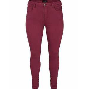 Zizzi Jeans 'Amy' roșu burgundy imagine