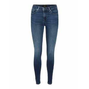 Vero Moda Curve Jeans 'Peach' albastru denim imagine
