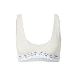 Calvin Klein Underwear Sutien bleumarin / alb / alb lână imagine