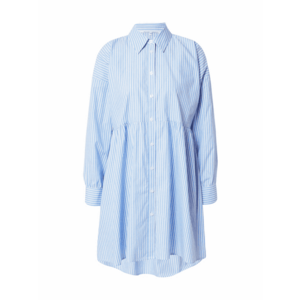 SECOND FEMALE Rochie tip bluză 'Synne' albastru deschis / alb imagine