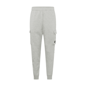Nike Sportswear Pantaloni cu buzunare gri amestecat / alb imagine
