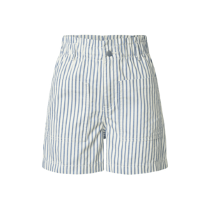 OVS Pantaloni albastru denim / alb imagine
