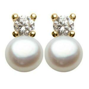 Cercei Perle Naturale Queen - Cadouri si perle imagine