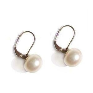 Cercei Clasic White Pearl - Cadouri si perle imagine