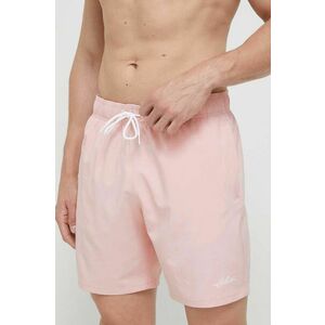 Hollister Co. pantaloni scurti de baie culoarea roz imagine