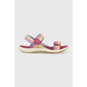 Keen sandale copii Elle Backstrap culoarea violet imagine