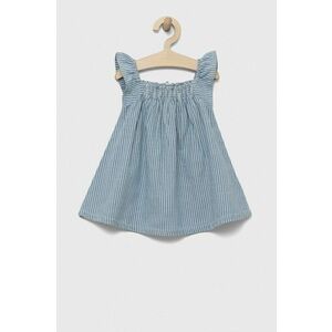 United Colors of Benetton rochie din bumbac pentru bebeluși mini, evazati imagine