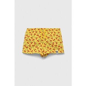 United Colors of Benetton pantaloni scurti de baie copii culoarea galben imagine