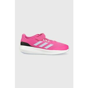 adidas sneakers pentru copii RUNFALCON 3. EL K culoarea roz imagine