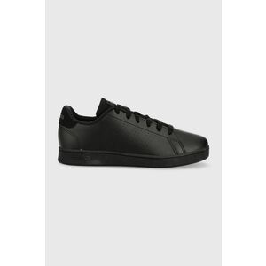 adidas sneakers pentru copii ADVANTAGE culoarea negru imagine