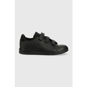 adidas sneakers pentru copii ADVANTAGE culoarea negru imagine