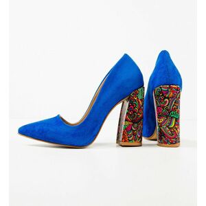 Pantofi dama Monina Albastre imagine